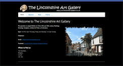 Desktop Screenshot of lincolnshireartgallery.co.uk