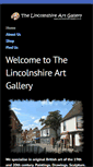 Mobile Screenshot of lincolnshireartgallery.co.uk
